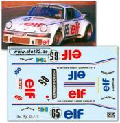 decal Porsche 934, Elf